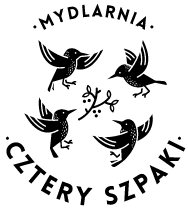 Logo firmy Mydlarnia Cztery Szpaki